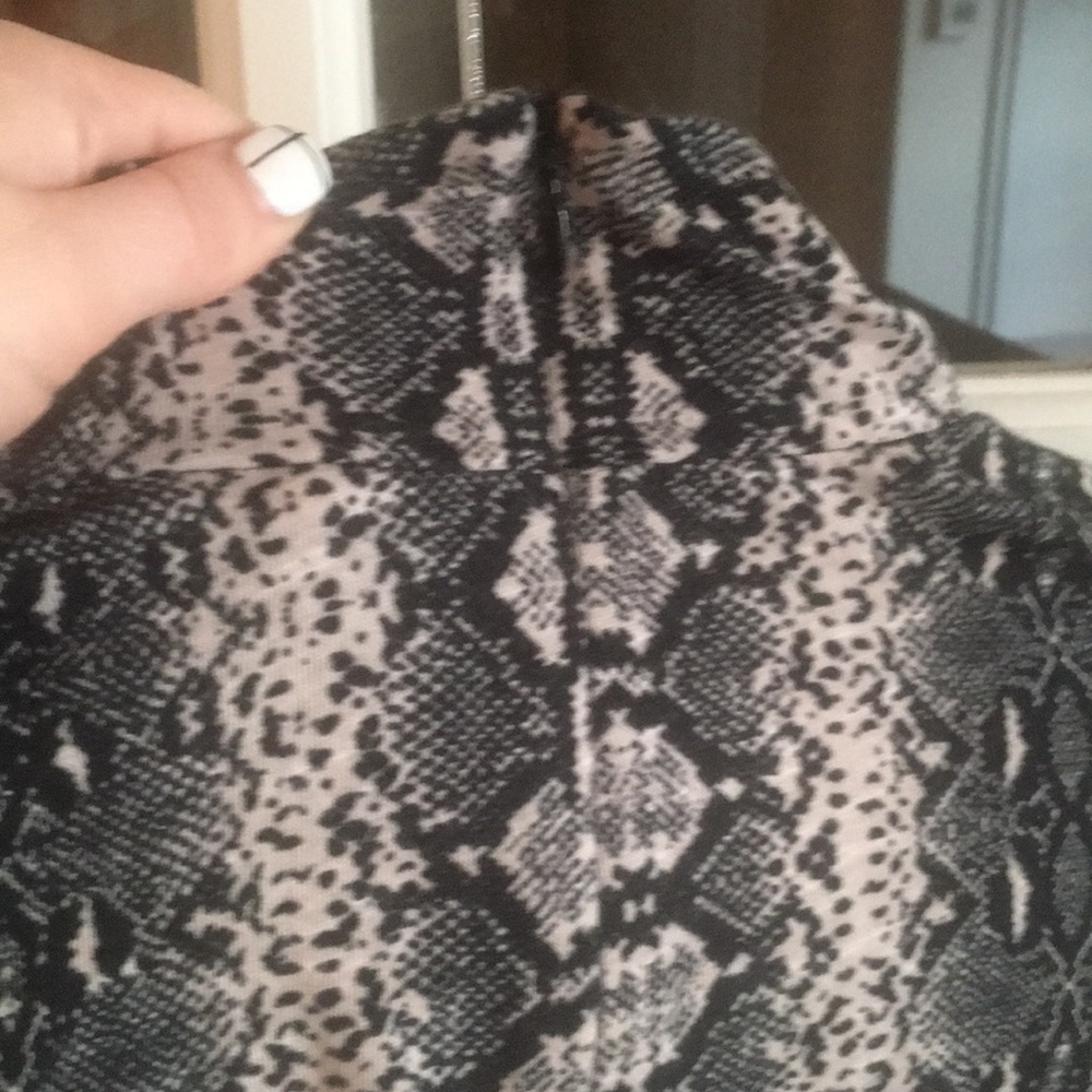 Snake Printed Turtleneck From Rebecca Taylor - image 3